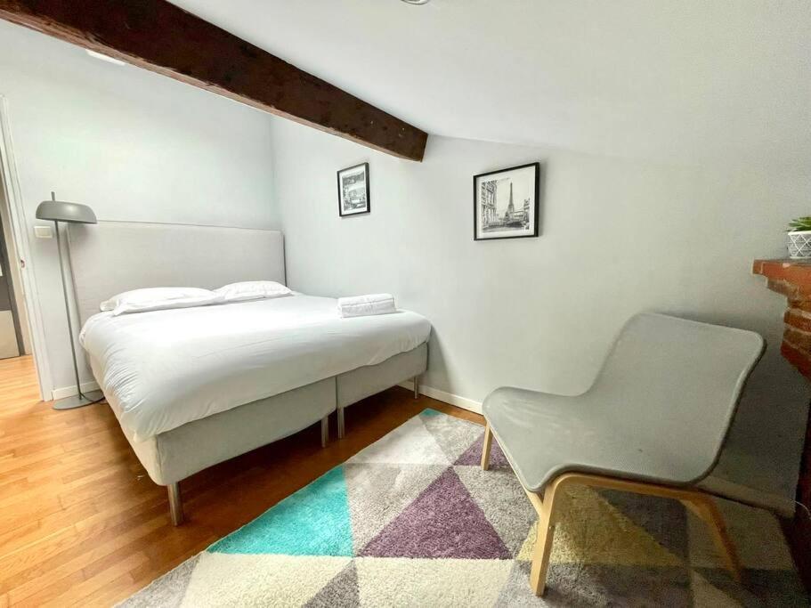 Le Charmeur - Appartement Climatise Avec 2 Chambres - Hypercentre Toulouse Bagian luar foto